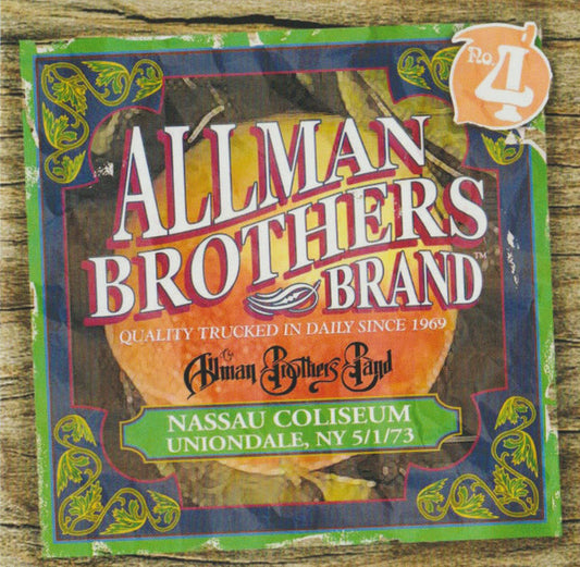 The Allman Brothers Band - Nassau Coliseum Uniondale, NY 5/1/73 (2xCD, Album, RE, Opt)
