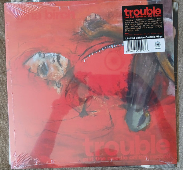 Gina Birch - Trouble (LP, Album, Ltd, Bru)