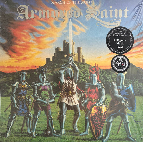 Armored Saint - March Of The Saint (LP, Album, RE, RM, 180)