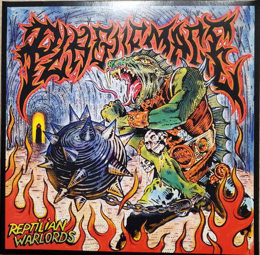 Plaguemace - Reptilian Warlords (LP, Album, Ltd, Gre)