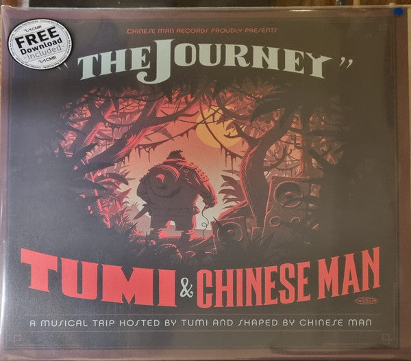 Tumi & Chinese Man - The Journey (2xLP, Album, Ltd, RP, Tur)