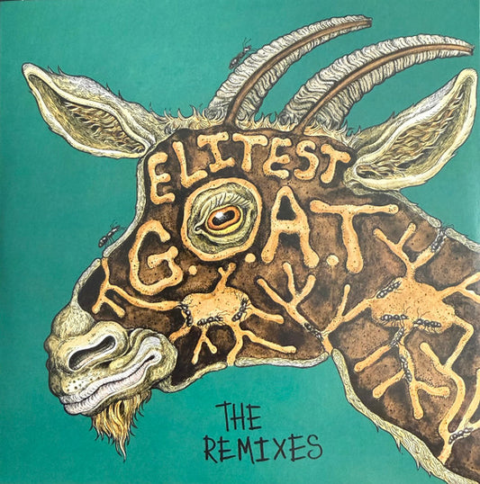 Sleaford Mods, Aldous Harding - Elitest G.O.A.T. The Remixes (7", Single, Ltd, Red)