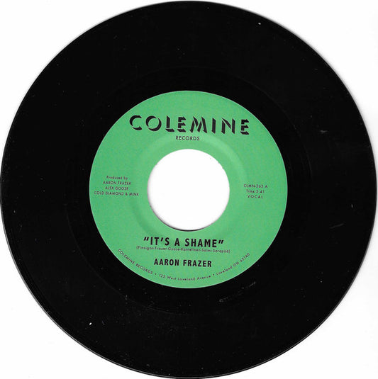 Aaron Frazer - It's A Shame (7", Single)