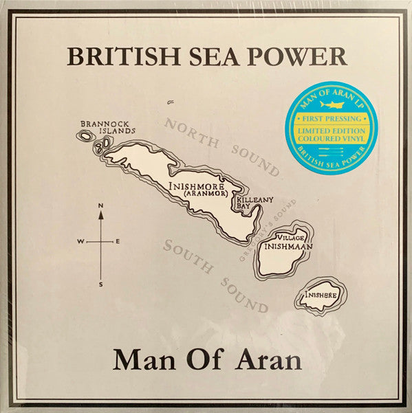 British Sea Power - Man Of Aran (LP, Album, Yel + LP, Album, Blu + Ltd, RE)
