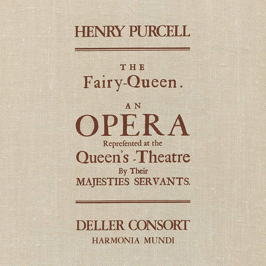 Henry Purcell, Deller Consort - The Fairy-Queen (3xLP)