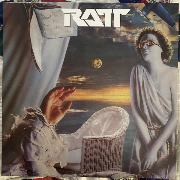 Ratt - Reach For The Sky (LP, Album, Ltd, RE, Whi)