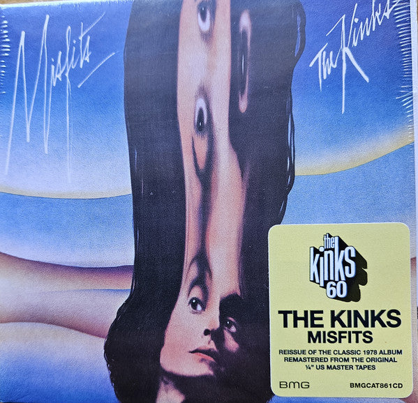 The Kinks - Misfits (CD, Album, RE, RM)