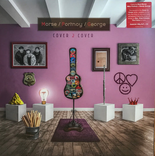 Morse* / Portnoy* / George* - Cover 2 Cover (2xLP, Album, 180 + CD, Album + RE, RM)