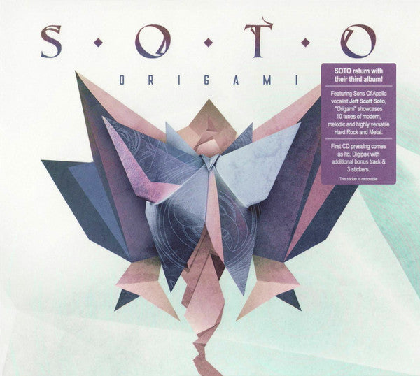 S.O.T.O. (2) - Origami (CD, Album, Ltd, Dig)