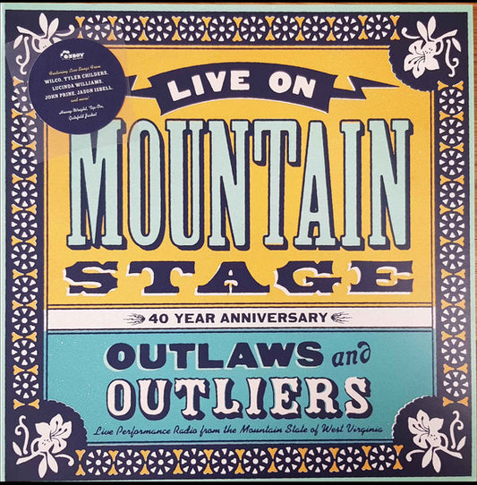 Various - Live On Mountain Stage - Outlaws And Outliers (LP, Album, Gat)