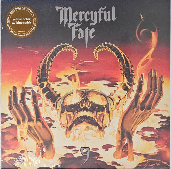 Mercyful Fate - 9 (LP, Album, Ltd, RE, RP, Yel)
