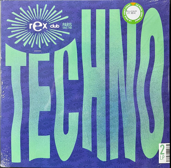 Various - Rex Club Presents Techno (2xLP, Comp)