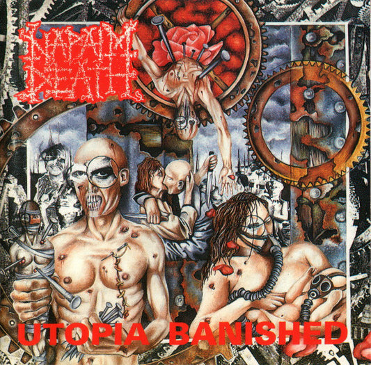 Napalm Death - Utopia Banished (LP, Album, RE, RM)