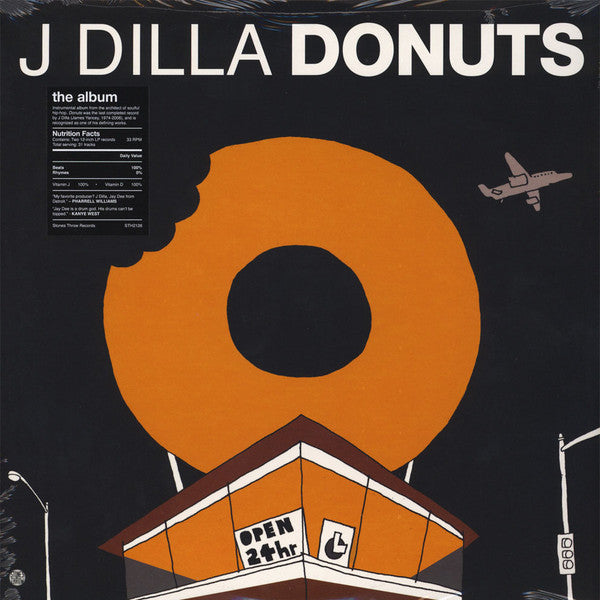 J Dilla - Donuts (2x12", Album, RE, RP)