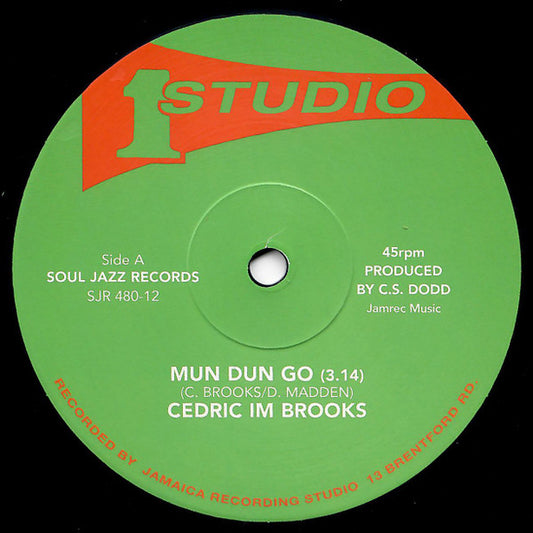 Cedric Im Brooks* / Sound Dimension - Mun-Dun-Go / Heavy Rock (12", RE)