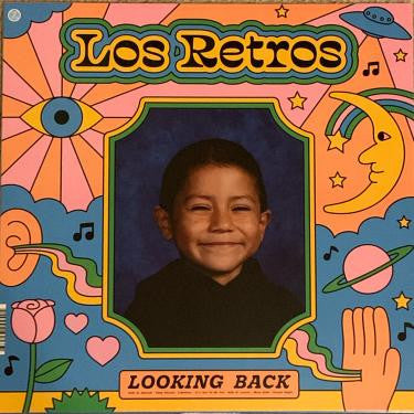 Los Retros - Looking Back (LP, Album, Pin)