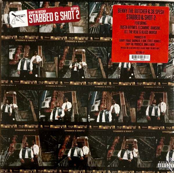 Benny The Butcher* & 38 Spesh - Stabbed & Shot 2 (LP, Album, Ltd, Cle)