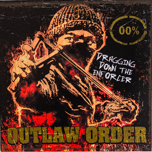 Outlaw Order - Dragging Down The Enforcer (LP, Album, Ltd, RE, Red)