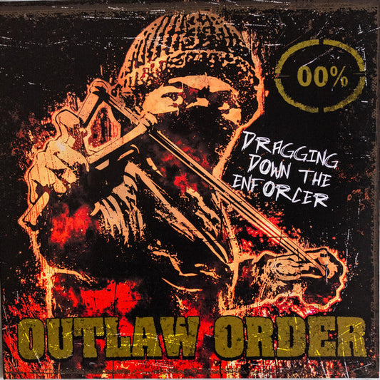 Outlaw Order - Dragging Down The Enforcer (LP, Album, Ltd, RE, Red)