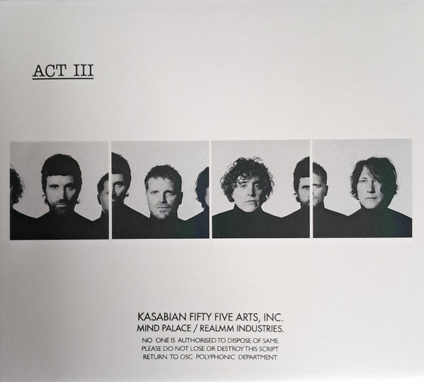 Kasabian - Act III (CD, Album)