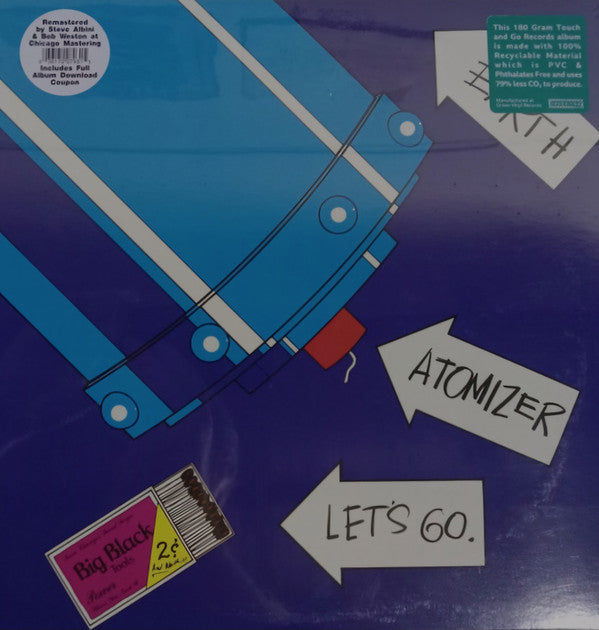Big Black - Atomizer (LP, Album, RE, RM, 180)