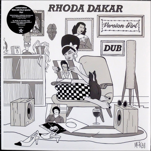 Rhoda Dakar - Version Girl In Dub  (LP, Ltd, Bla)