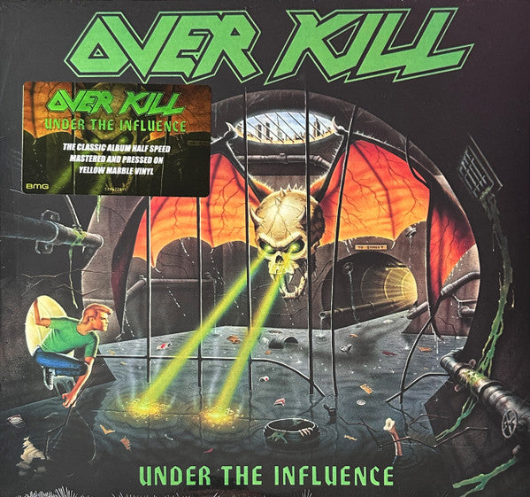 Overkill - Under The Influence (LP, Album, RE, RM, Yel)