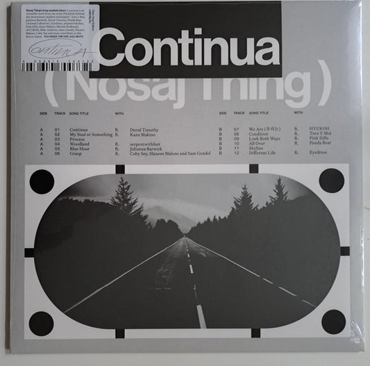 Nosaj Thing - Continua (LP, Album, Ltd, Cle)