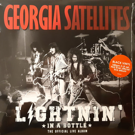 Georgia Satellites* - Lightnin' In A Bottle (The Official Live Album) (2xLP, Album)
