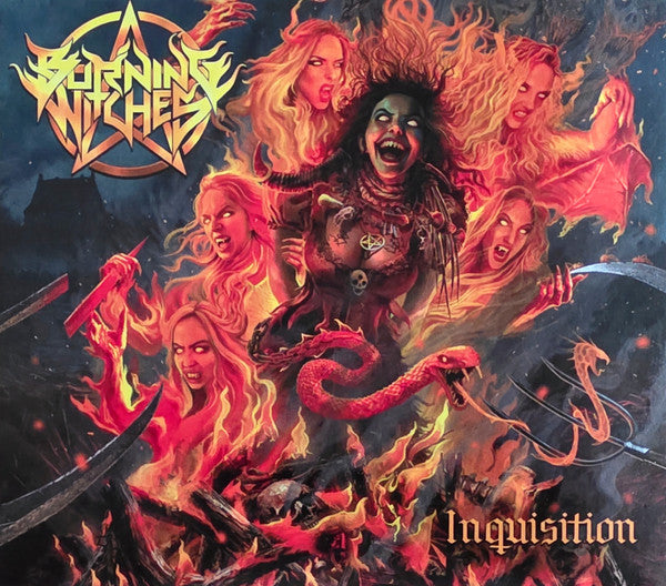 Burning Witches (2) - Inquisition (CD, Album, Dig)