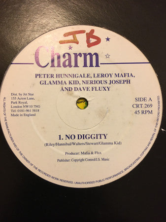 Peter Hunnigale, Leroy Mafia*, Glamma Kid, Nerious Joseph And Dave Fluxy* - No Diggity (12")