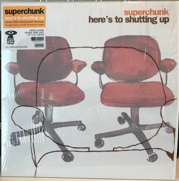 Superchunk - Here's To Shutting Up (LP, Dlx, Ltd, RE, Ora + CD, Album, Dlx, RE)