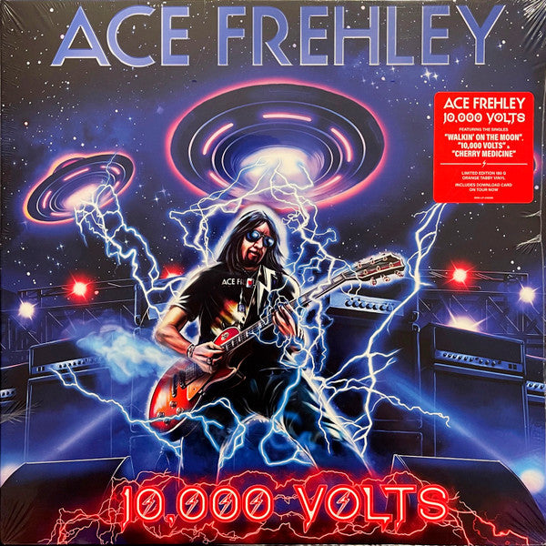 Ace Frehley - 10,000 Volts (LP, Album, Ltd, Ora)