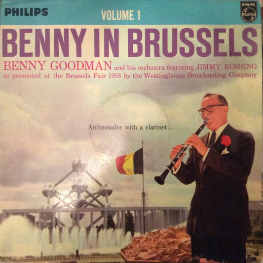 Benny Goodman And His Orchestra Featuring Jimmy Rushing - Benny In Brussels Volume 1 (LP, Album, Mono)