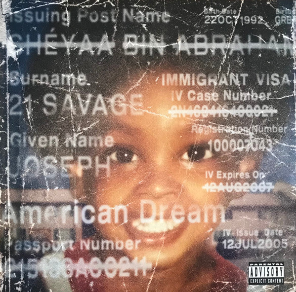 21 Savage - American Dream (2xLP, Album, Ltd, Red)