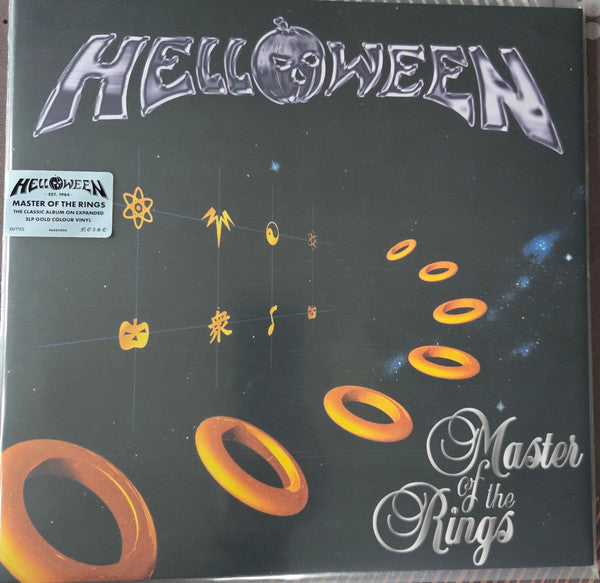 Helloween - Master Of The Rings (2xLP, Album, RE, Gol)