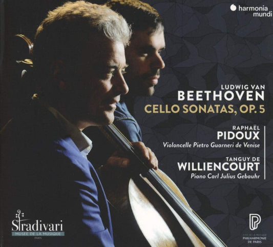 Ludwig van Beethoven - Raphaël Pidoux, Tanguy de Williencourt - Cello Sonatas, Op. 5 (CD, Album)