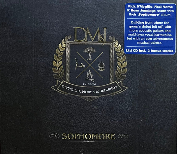 D'Virgilio, Morse & Jennings - Sophomore (CD, Album, Ltd)