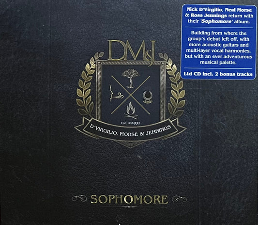 D'Virgilio, Morse & Jennings - Sophomore (CD, Album, Ltd)