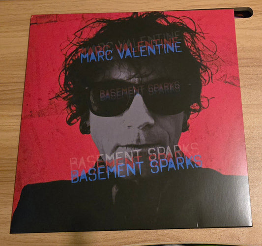 Marc Valentine (4) - Basement Sparks (LP, Album, Blu)