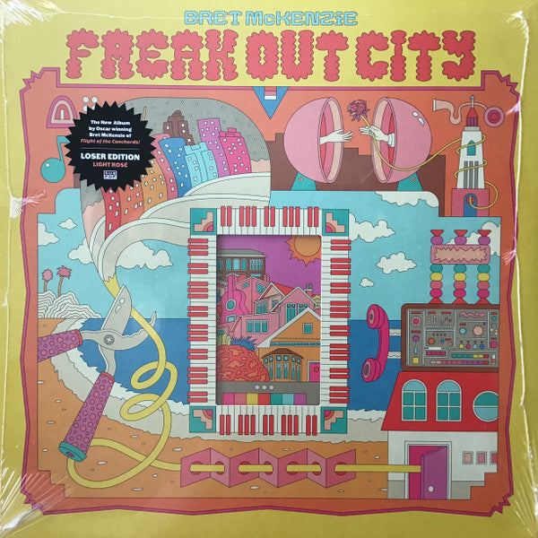 Bret McKenzie - Freak Out City (LP, Album, Lig)