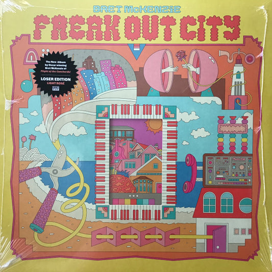 Bret McKenzie - Freak Out City (LP, Album, Lig)