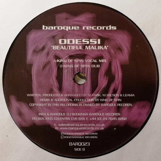 Odessi - Beautiful Malika (12")