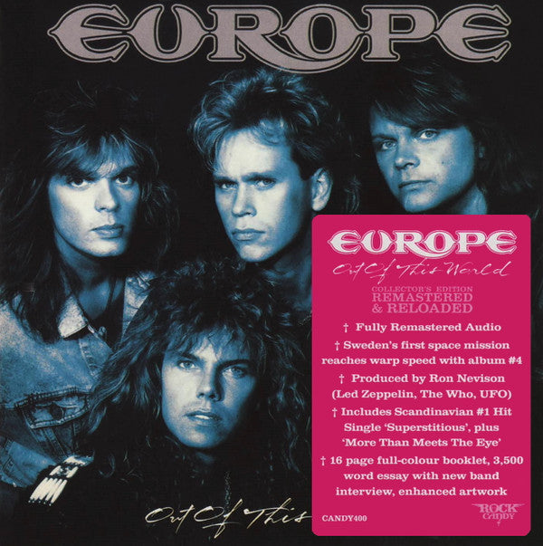 Europe (2) - Out Of This World (CD, Album, RE, RM, Col)