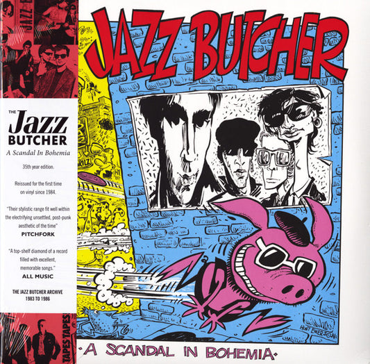 The Jazz Butcher - A Scandal In Bohemia (LP, Album, RE)