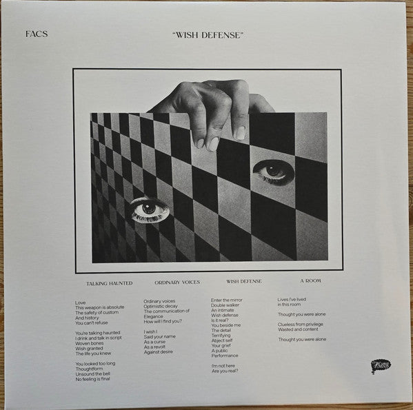 FACS (2) - Wish Defense (LP, Album, Ltd, Whi)