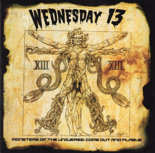 Wednesday 13 - Monsters Of The Universe: Come Out And Plague (CD, Album, RE)