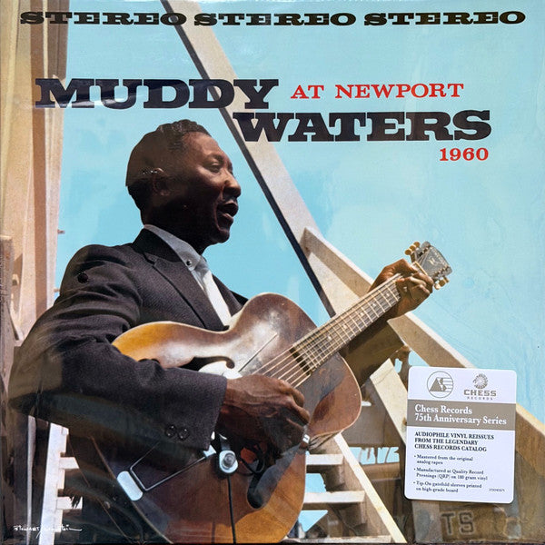 Muddy Waters - Muddy Waters At Newport 1960  (LP, Album, RE, RM, 180)