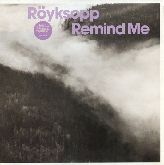 Röyksopp - Remind Me (12")