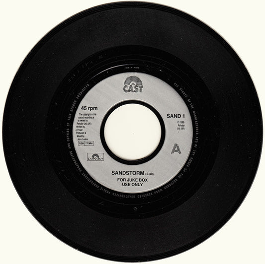 Cast - Sandstorm (7", Single, Jukebox)